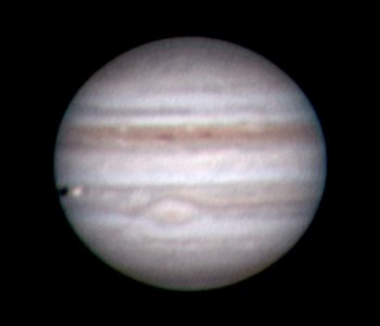 Transit de Io sur Jupiter le 02/01/06
