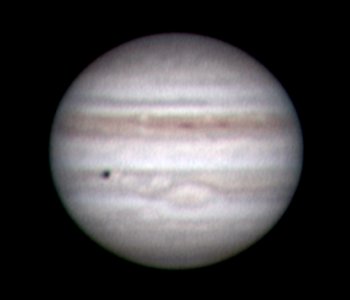 Transit de Io sur Jupiter le 02/01/06