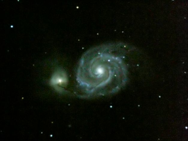 M51 galaxies des Chiens de Chasse